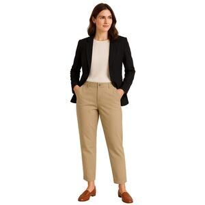 J. Jill Women’s Cotton Stretch Tapered Pants – Size 16